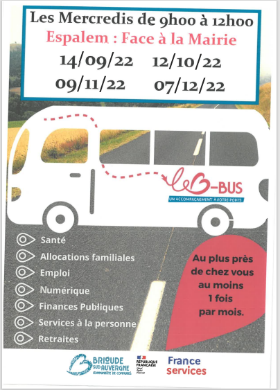 Actualités Passage du B BUS sur la commune Actualité illiwap de