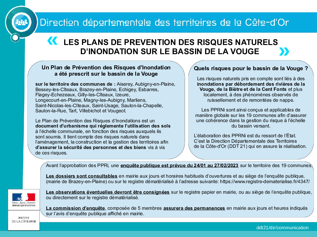 News PLANS DE PREVENTION DES RISQUES NATURELS DINONDATION Mairie