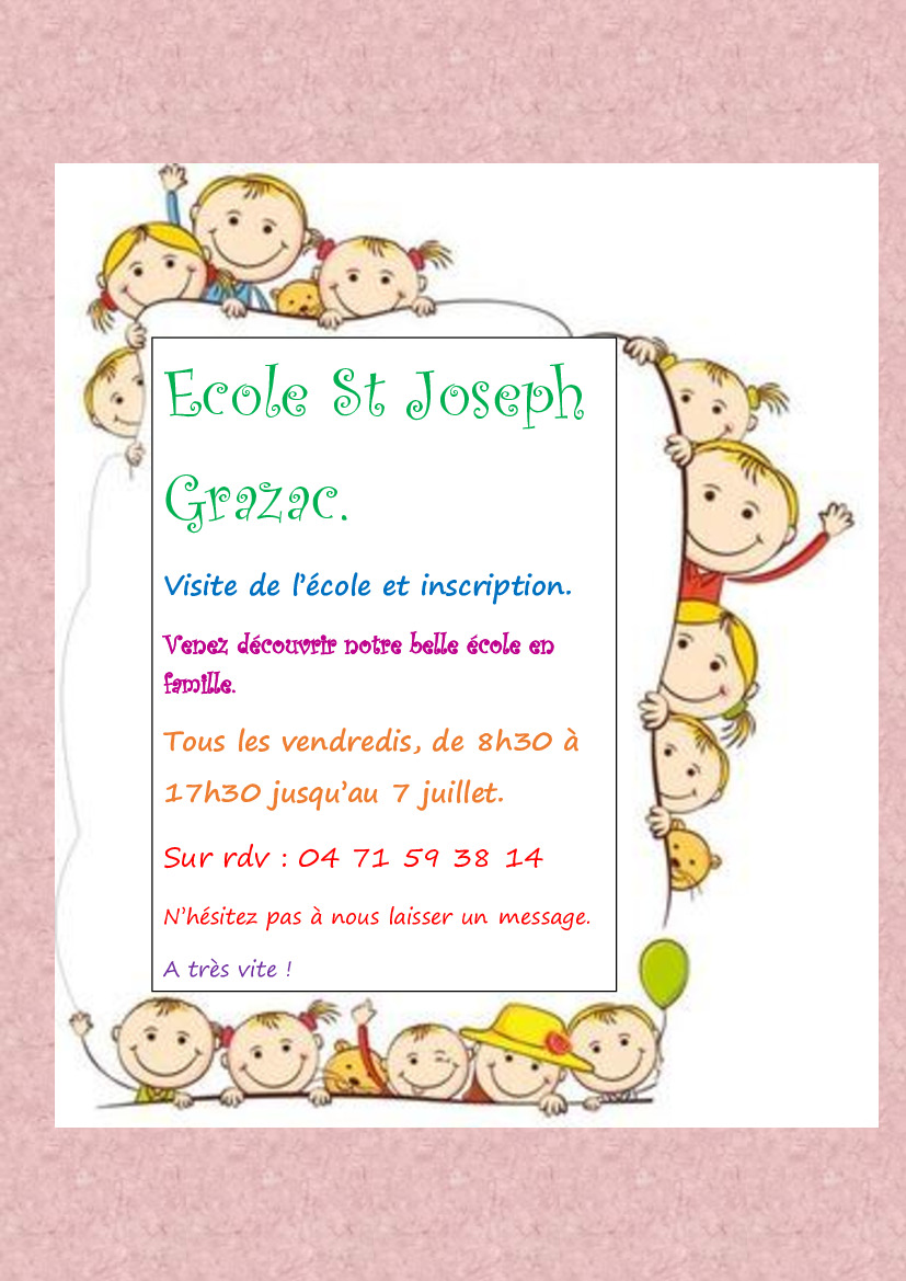 Noticias Rappel Ecole St Joseph Inscriptions 2023 2024 Noticias