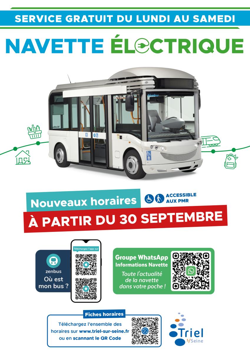 [Mobilité] Navette : nouveaux horaires hebdomadaires 🚌