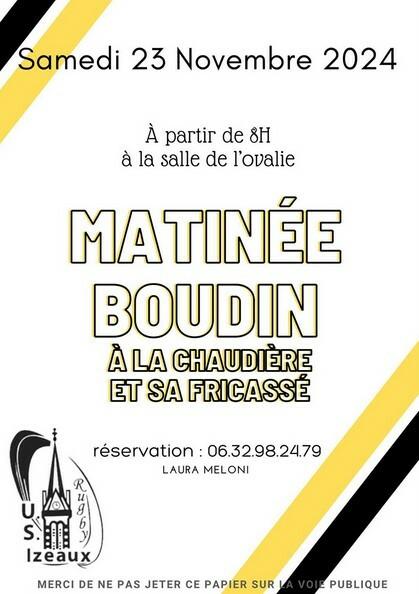 MATINÉE BOUDIN - USI