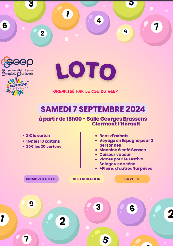 ? LOTO DU GEEP