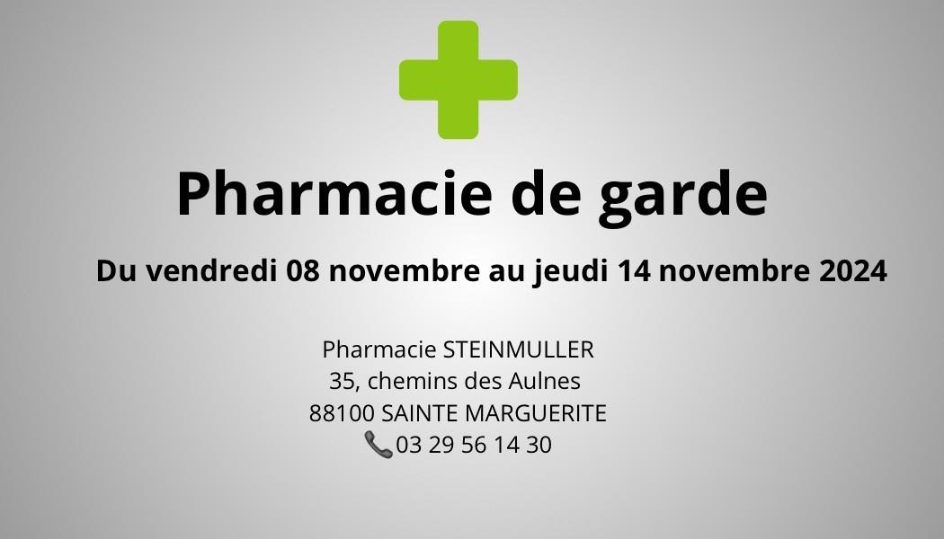 Pharmacie de garde