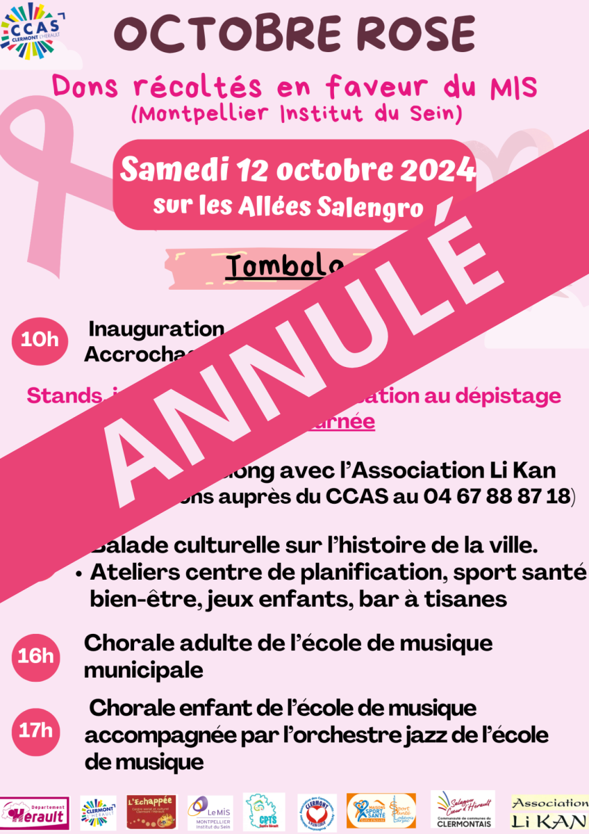 OCTOBRE ROSE ANNULÉ (1/1)