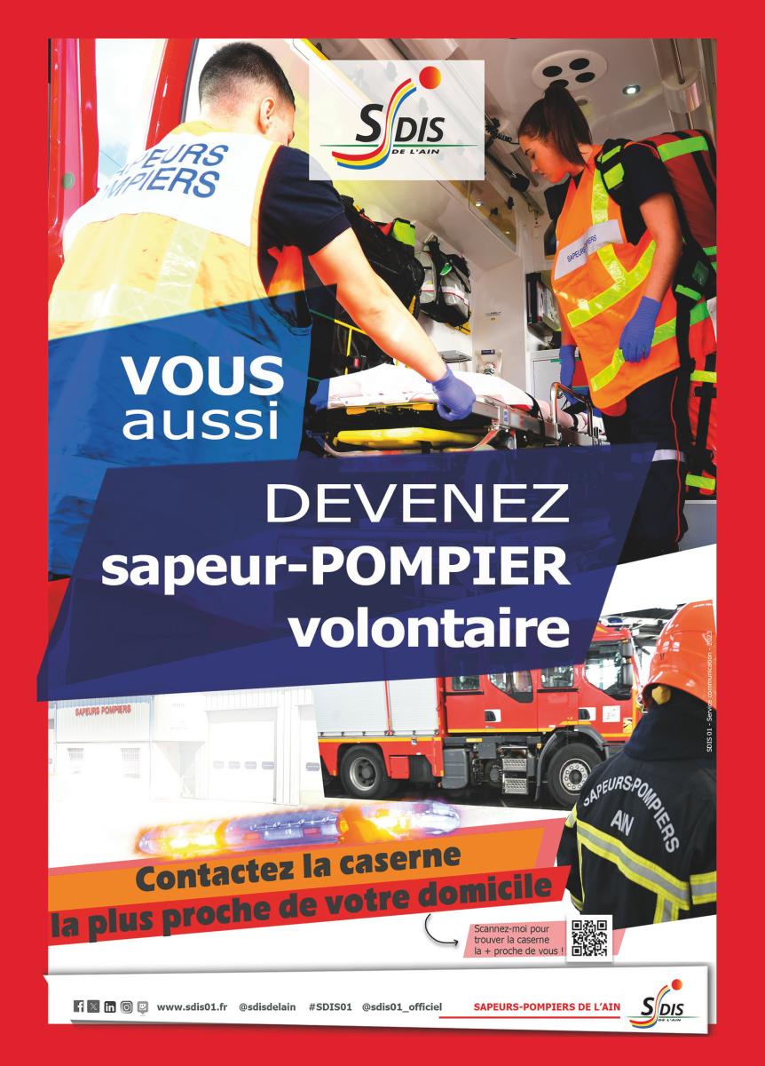 Les Sapeurs-Pompiers de Belley recrutent.