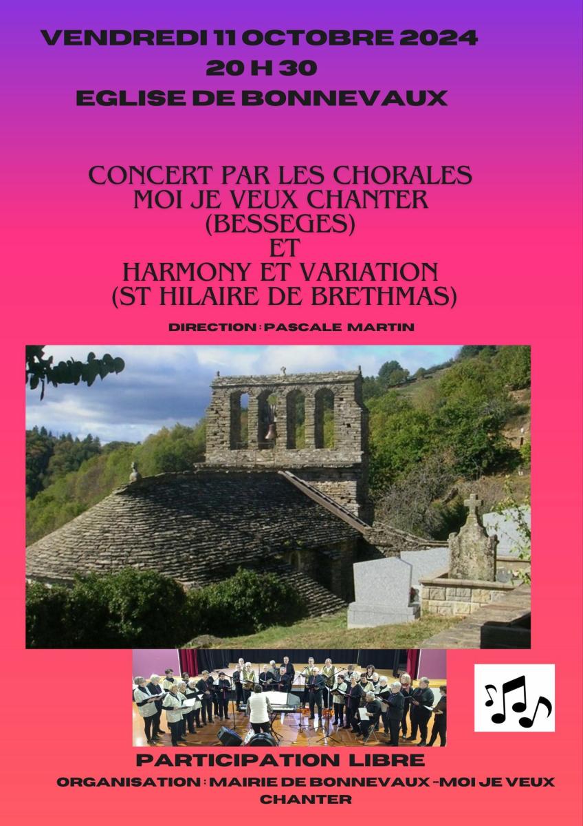 Concert à l église