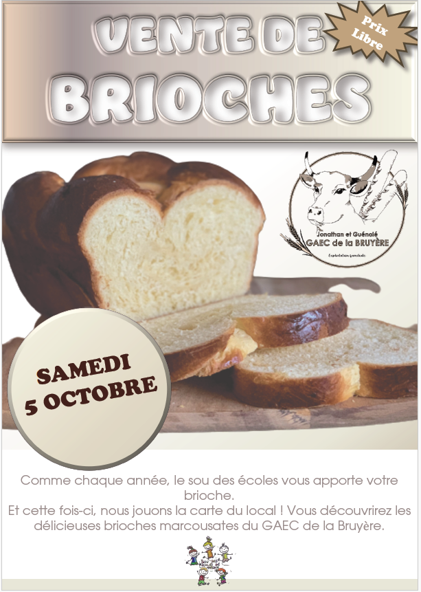 Vente de brioches