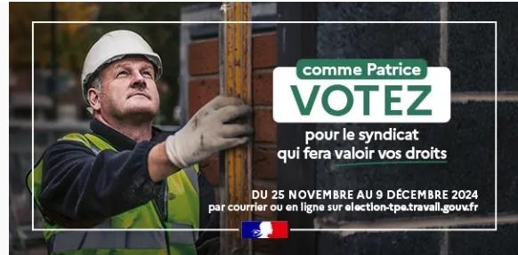 Elections syndicales TPE et employés à domicile