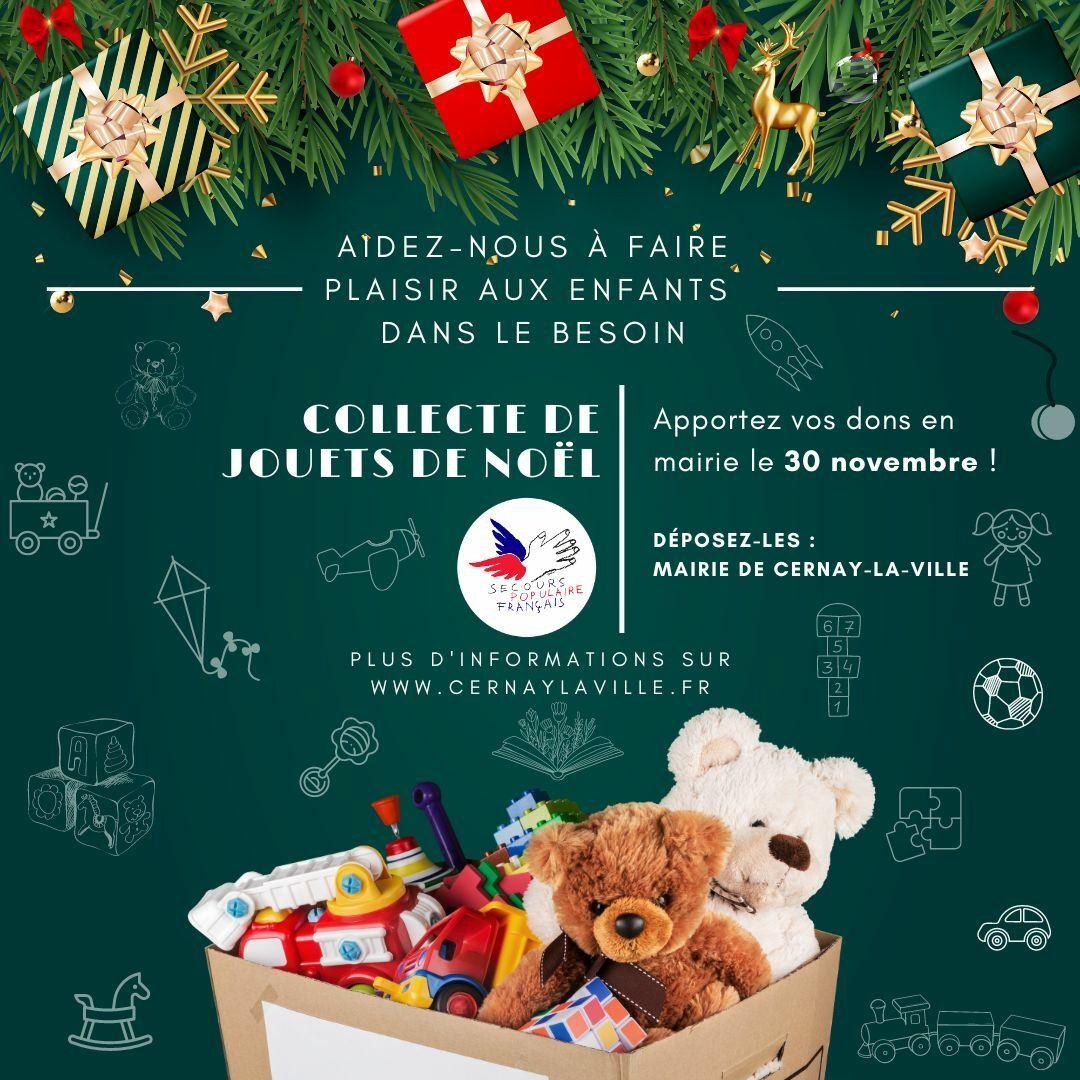 [Samedi 30 novembre] Grande collecte de jouets