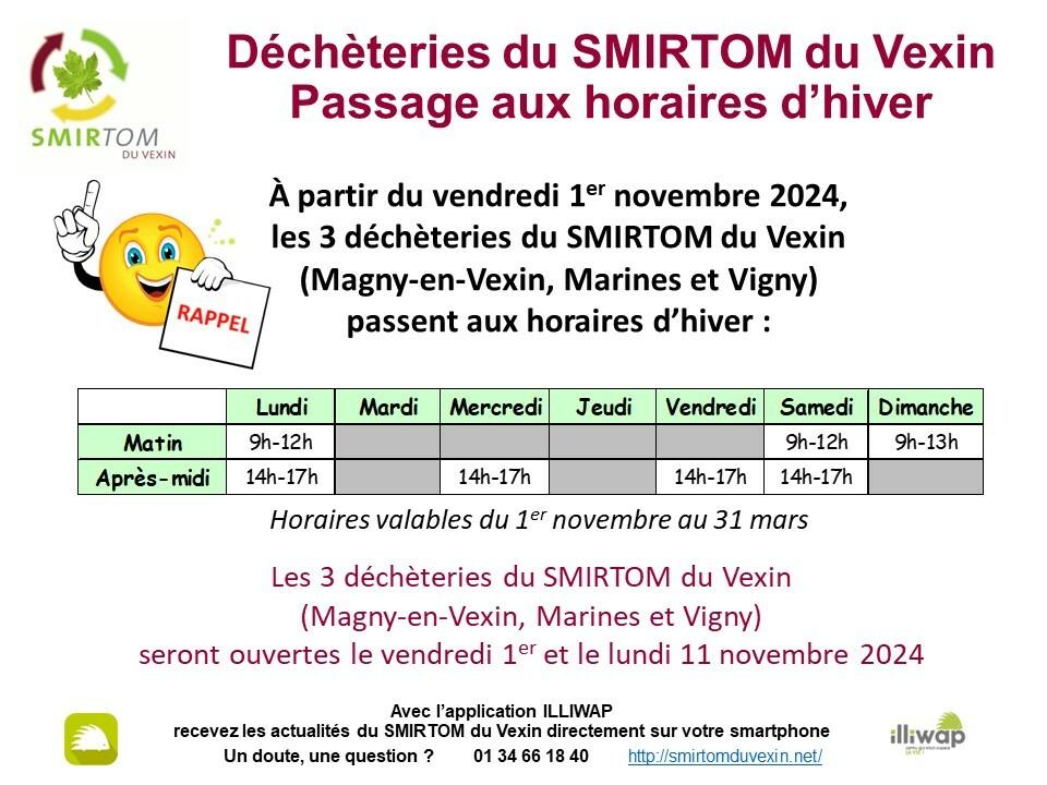 Information du Smirtom (1/1)