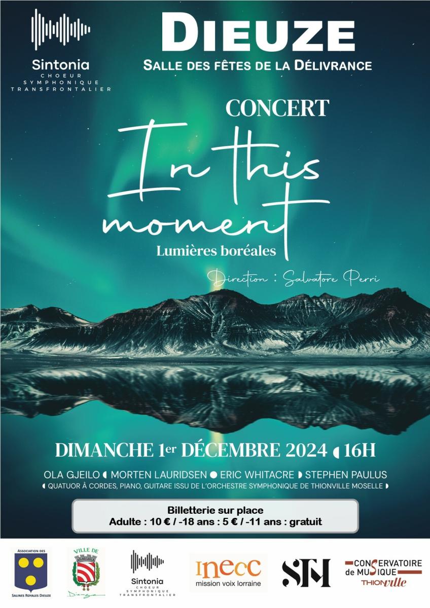 Concert In this moment le dimanche 01/12 à 16h 🎶