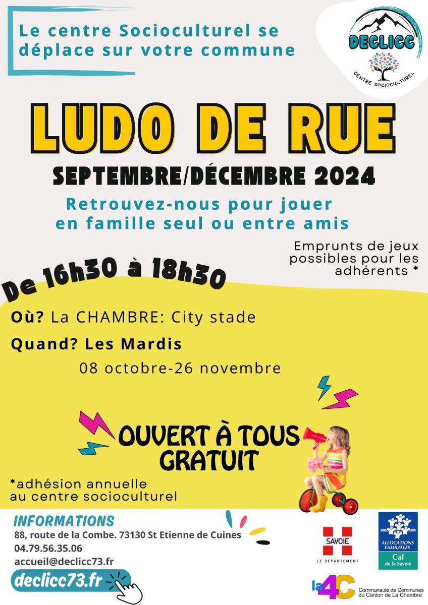 LUDO DE RUE 26/11/2024