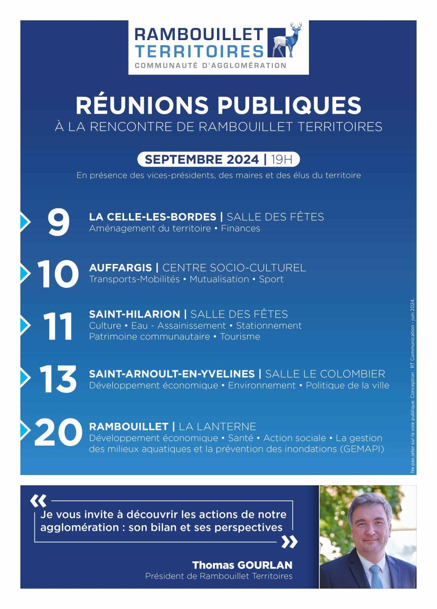 Réunion publique de Rambouillet Territoire le 11 septembre (1/1)