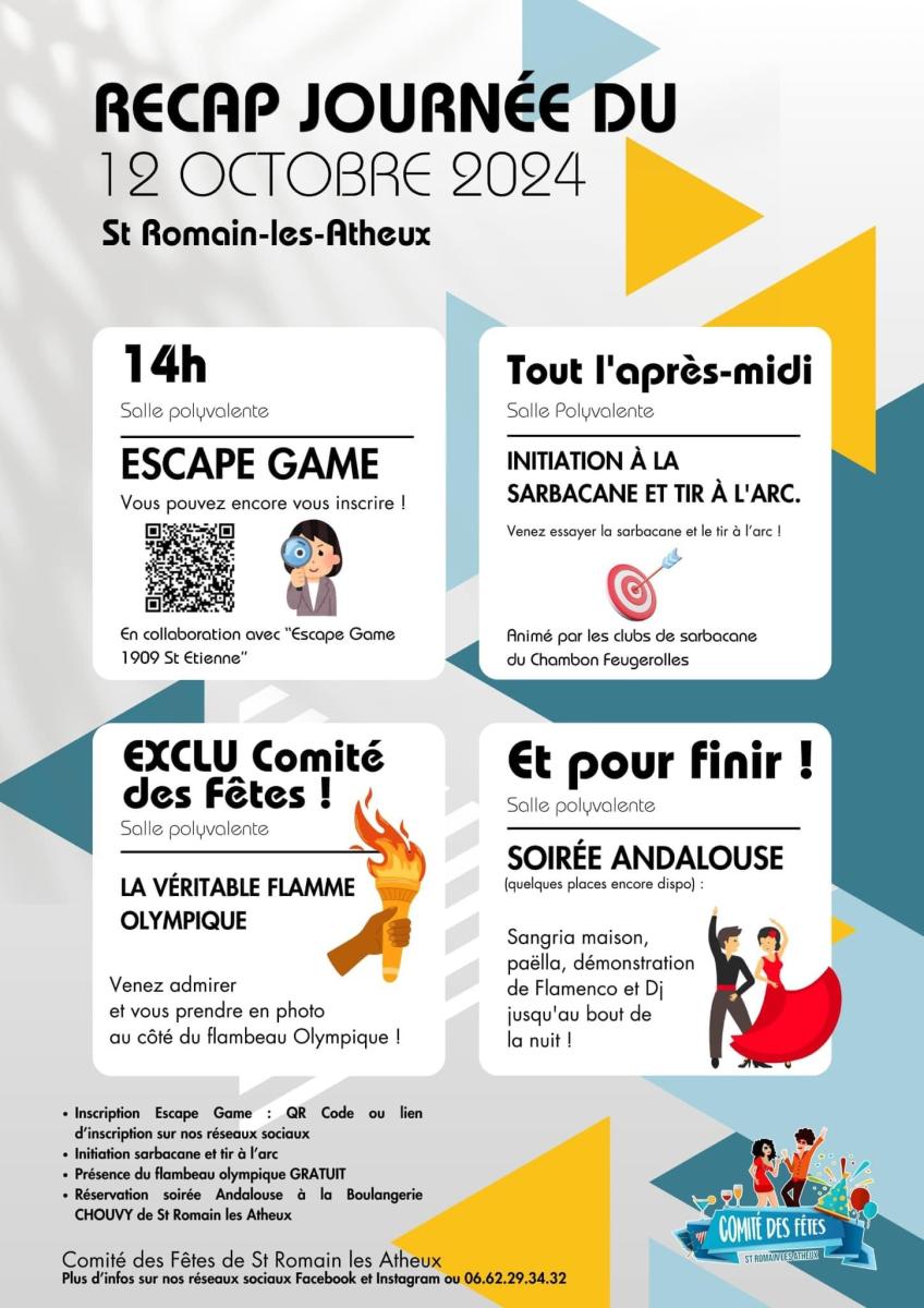 Comité des fêtes de St Romain 🎉