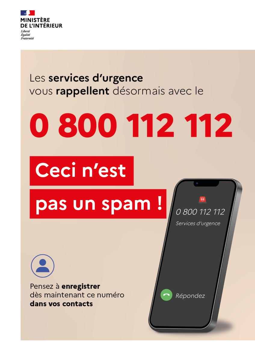 0800 112 112 : CECI N’EST PAS UN SPAM