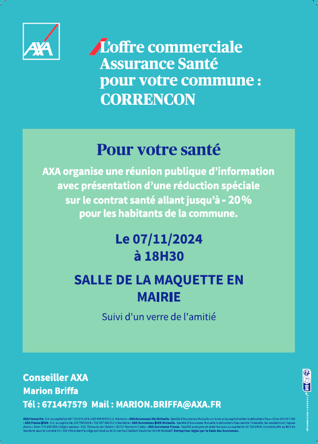 Mutuelle communale - Réunion d'information