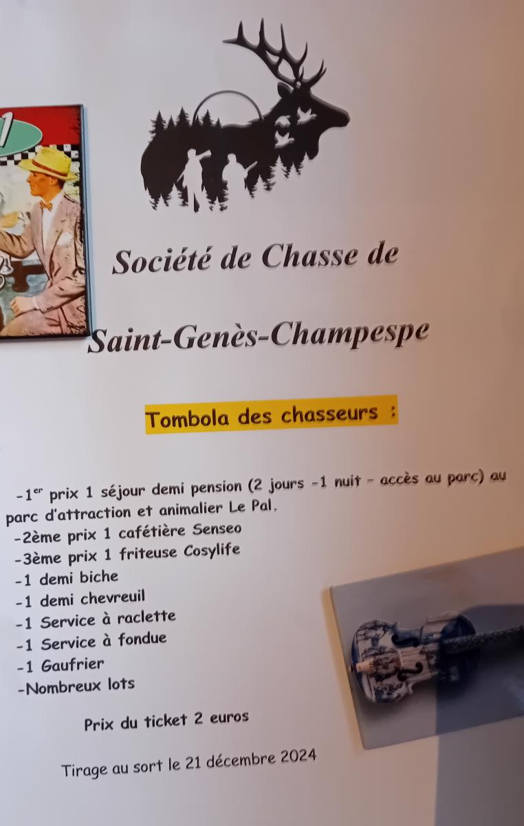 🐇 Tombola des chasseurs 🦌