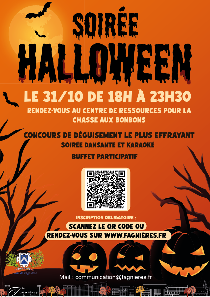 Soirée d'Halloween 31/10