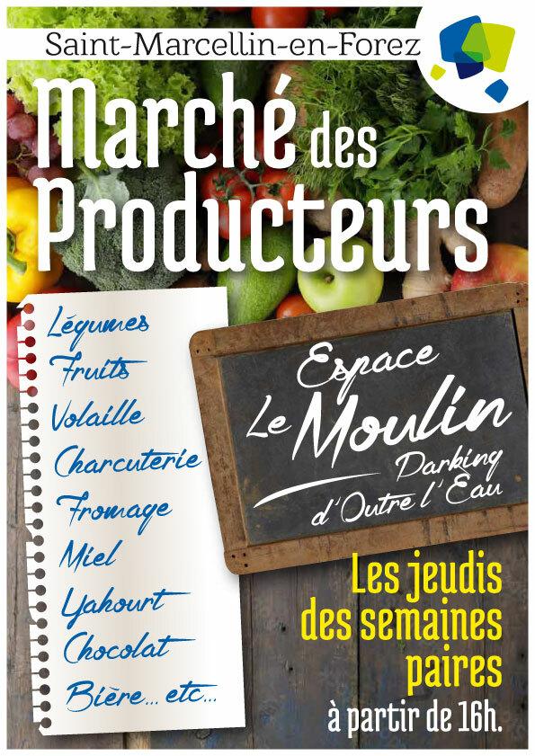 LE MARCHÉ DES PRODUCTEURS : C'EST AUJOURD'HUI !