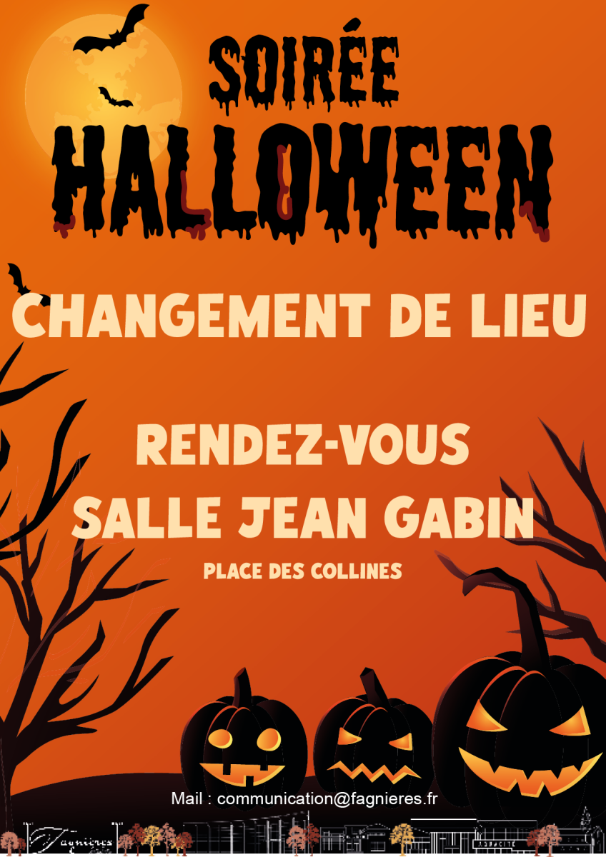 Soirée d'Halloween 31/10