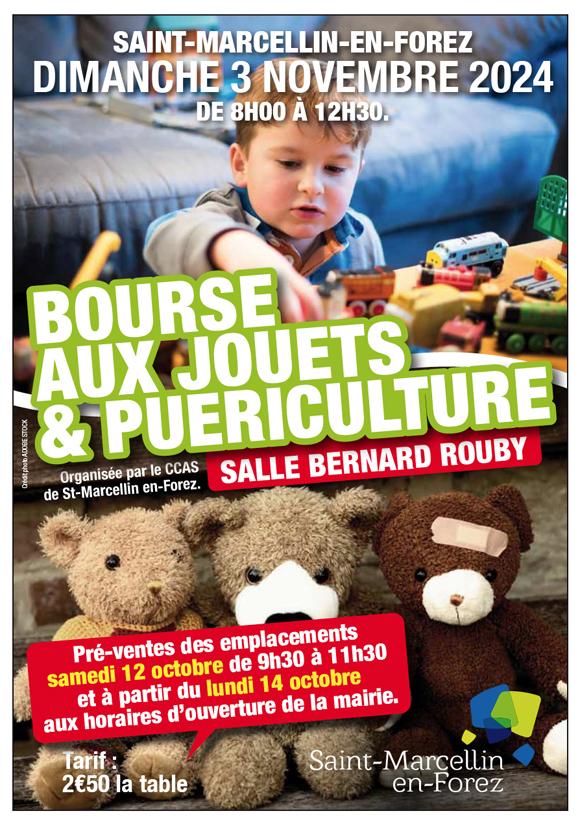 BOURSE AUX JOUETS & PUÉRICULTURE 🧸