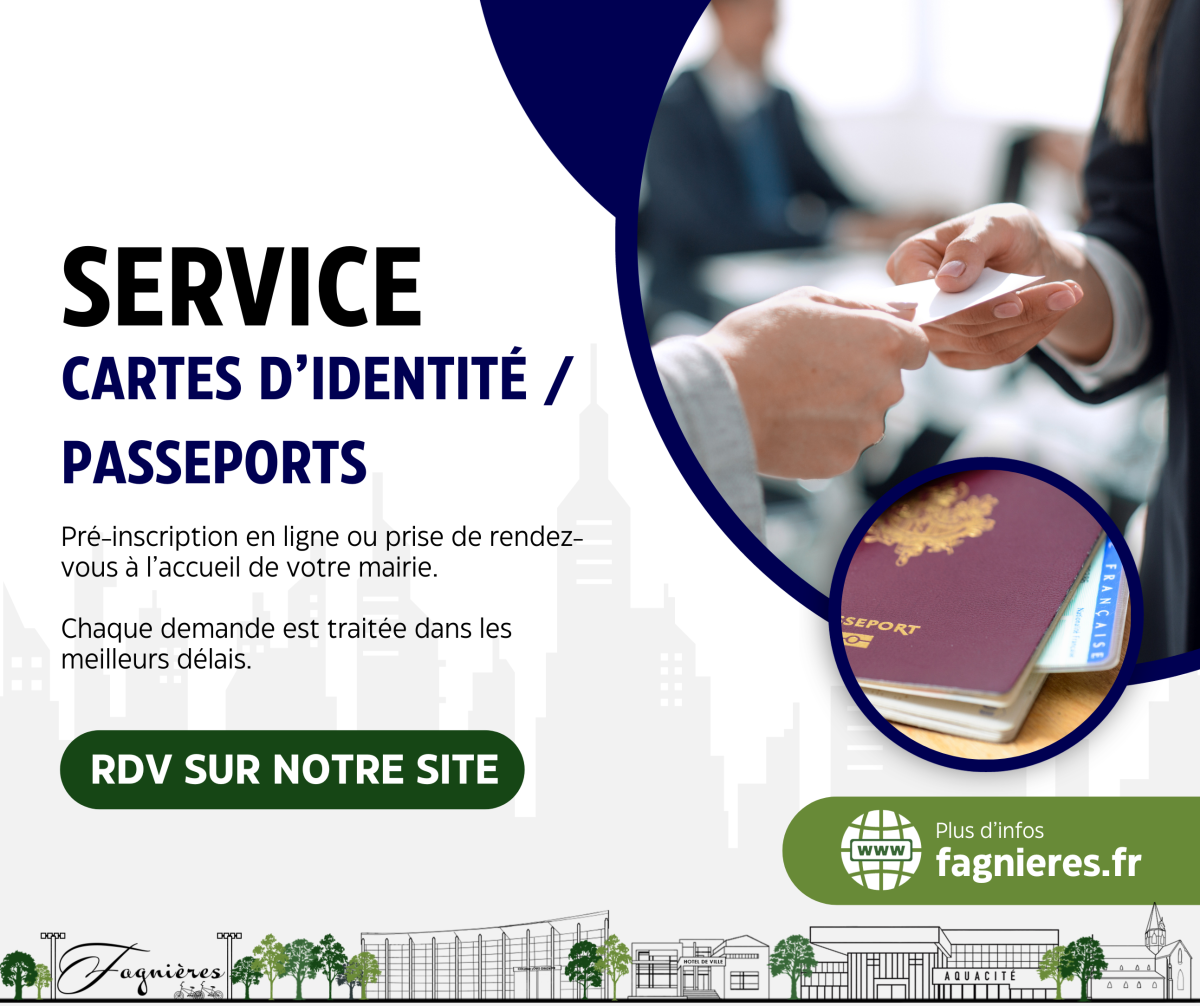 SERVICE - CARTES D'IDENTITÉ / PASSEPORTS