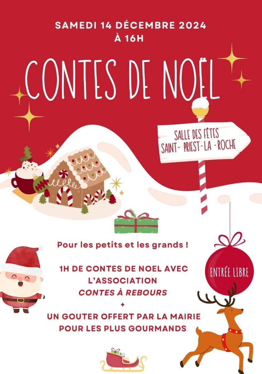 Contes de Noël à St Priest la roche