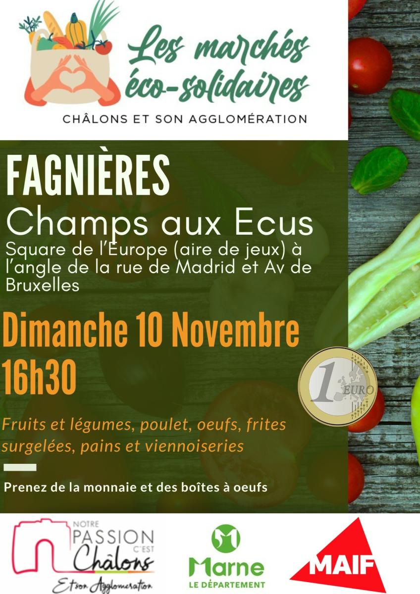 Marché éco-solidaire Champ aux Écus 🍏