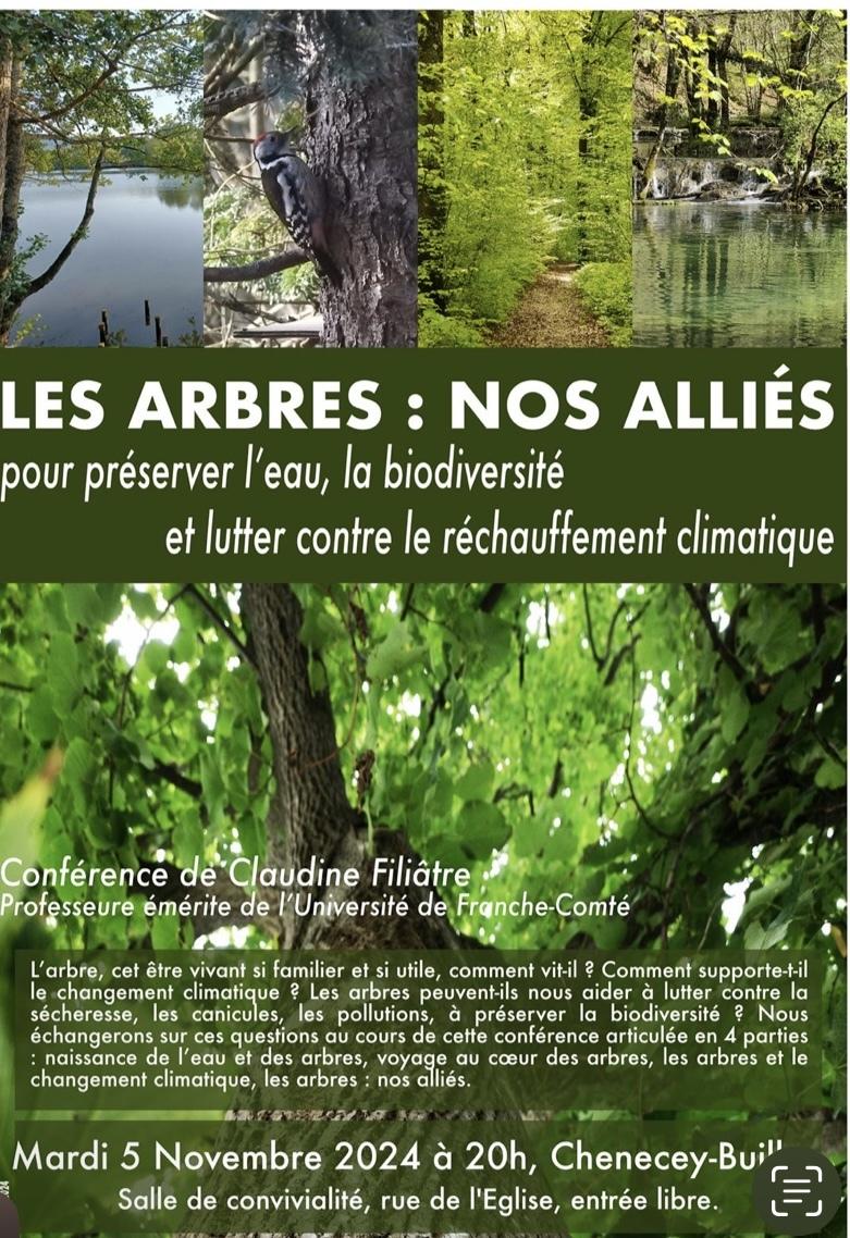 Conférence sur les arbres 🌲