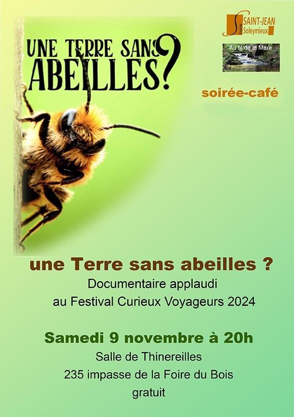 Une Terre sans abeilles ? Samedi 9 novembre à Thinereilles