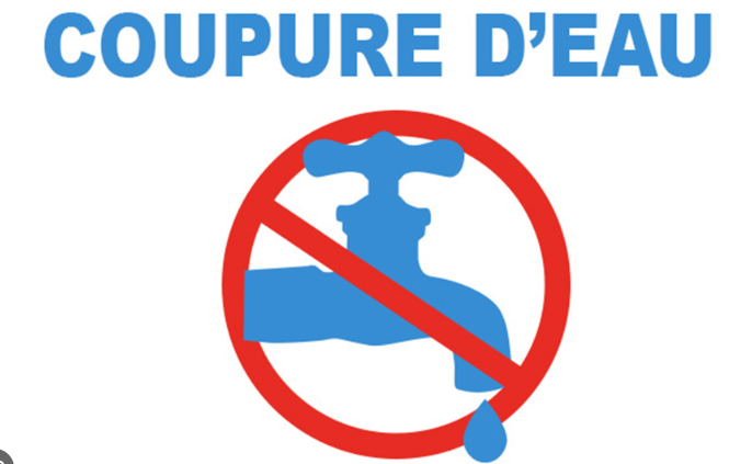 Coupure d'eau