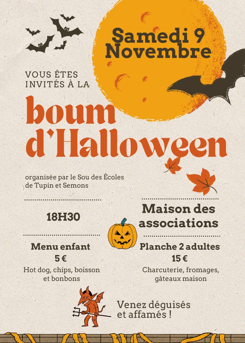 BOUM d'HALLOWEEN!