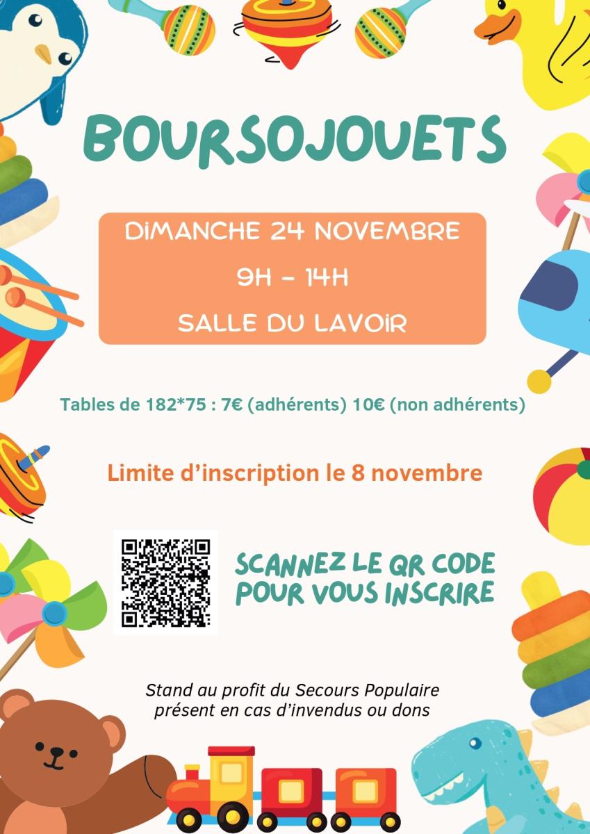 🔔 Rappel BoursOjouets - Il reste encore des places !