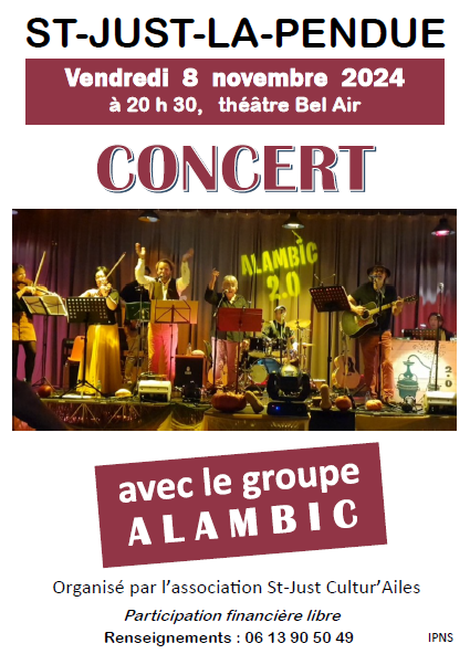 Concert du groupe Alambic