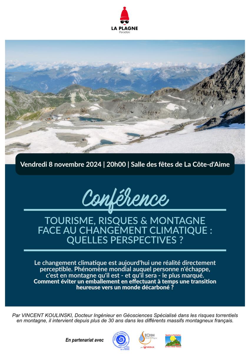 Rappel Conférence - dérèglement climatique en montagne