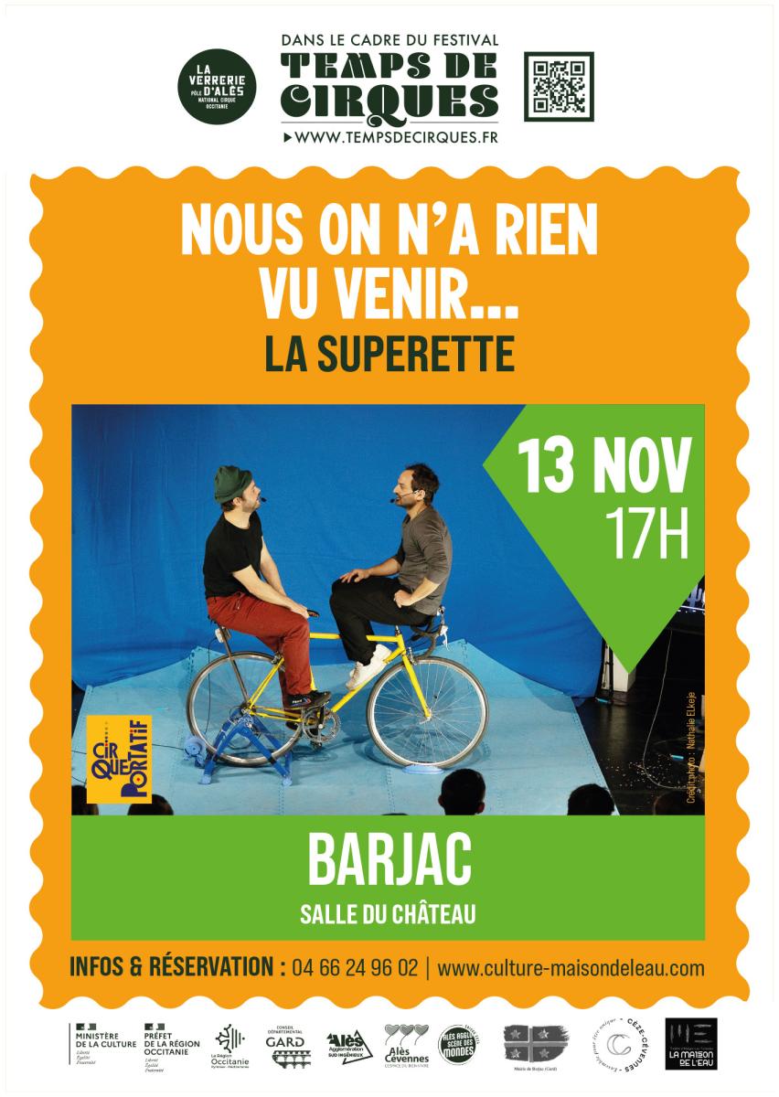 « Nous, on n’a rien vu venir… » 13 novembre à 17h au château