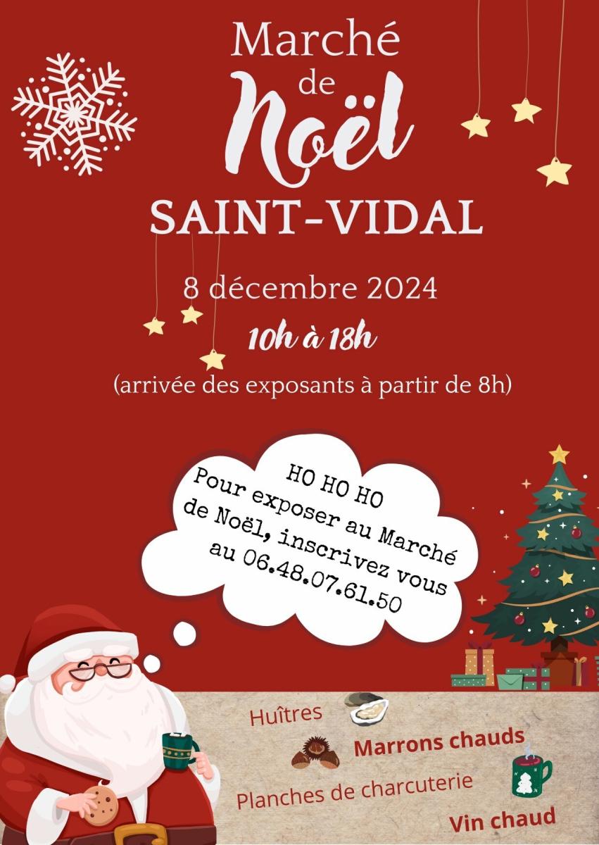 MARCHÉ DE NOËL inscription exposants