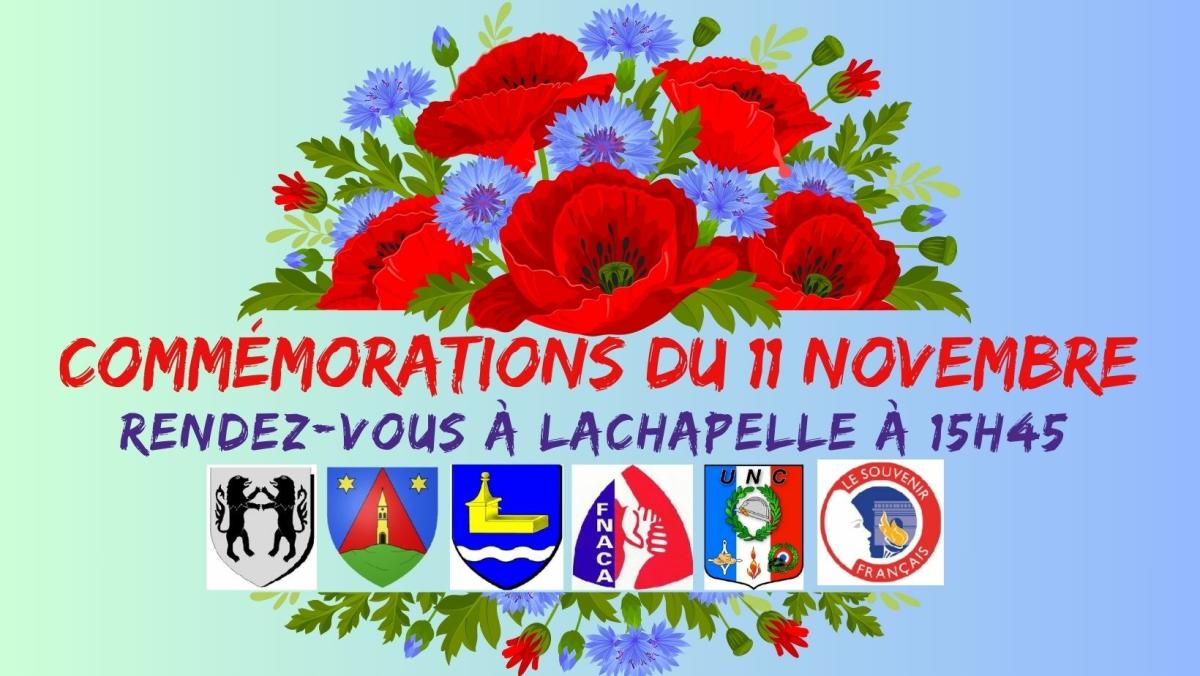 Commémorations : RDV aujourd'hui à 15h45