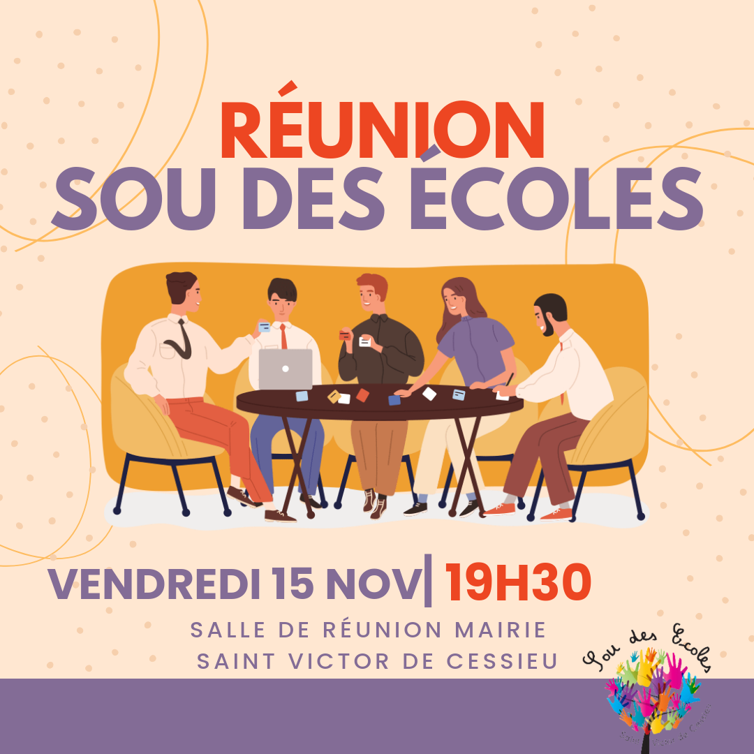 Réunion Sou des écoles