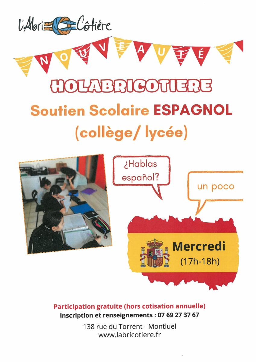 SOUTIEN SCOLAIRE ESPAGNOL