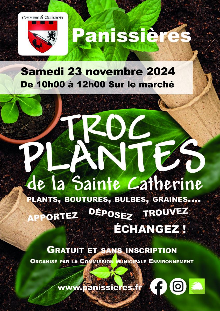 Troc plantes de la Sainte Catherine, préparez vos graines !