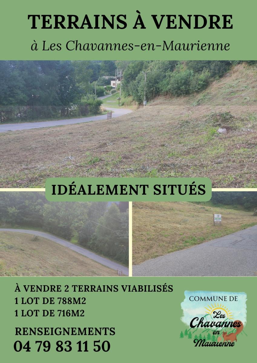 Terrains à vendre