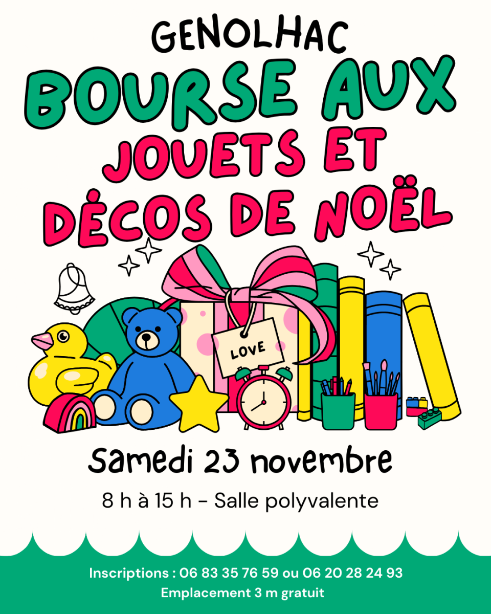 Bourse aux jouets et décos de Noël