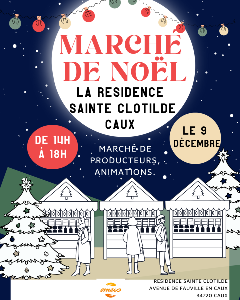 Marché de Noel à Ste Clotilde lundi 9 décembre