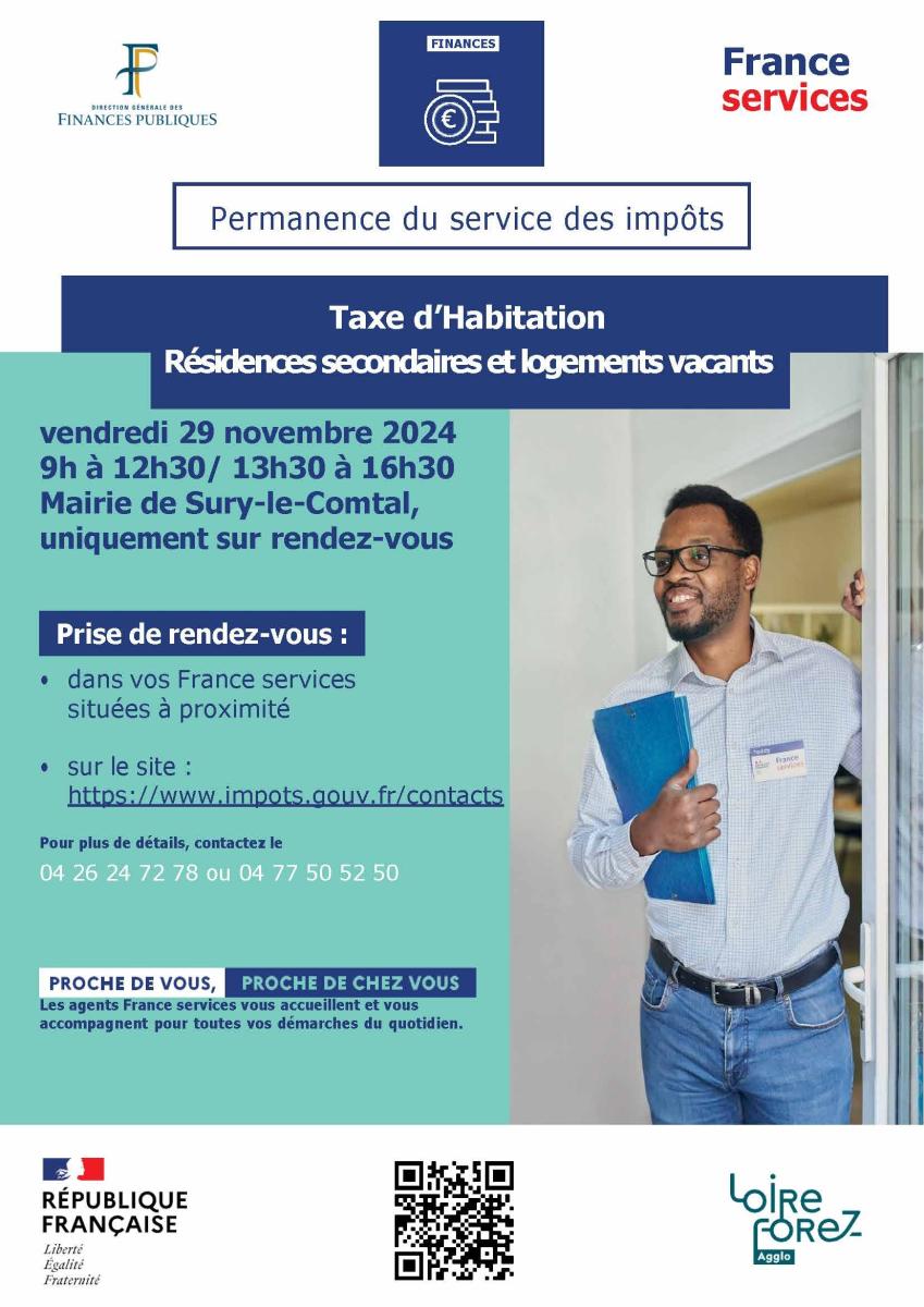 France services : Permanence du service des impôts