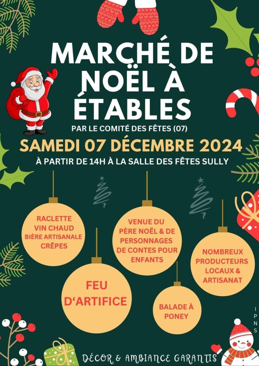 Marché de Noël 🎅 Etables