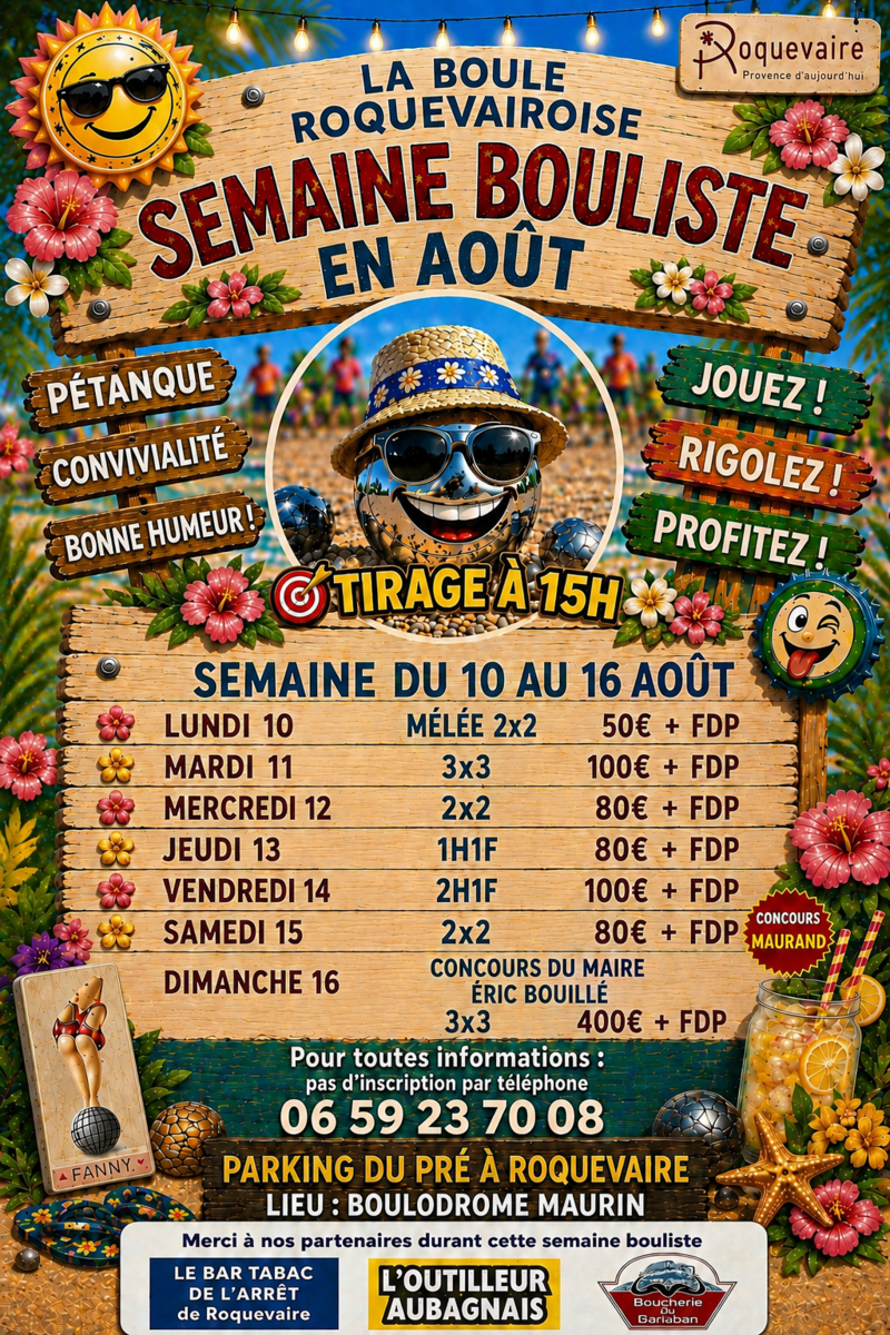 DEMARRAGE 🎱SEMAINE BOULISTE 🎱