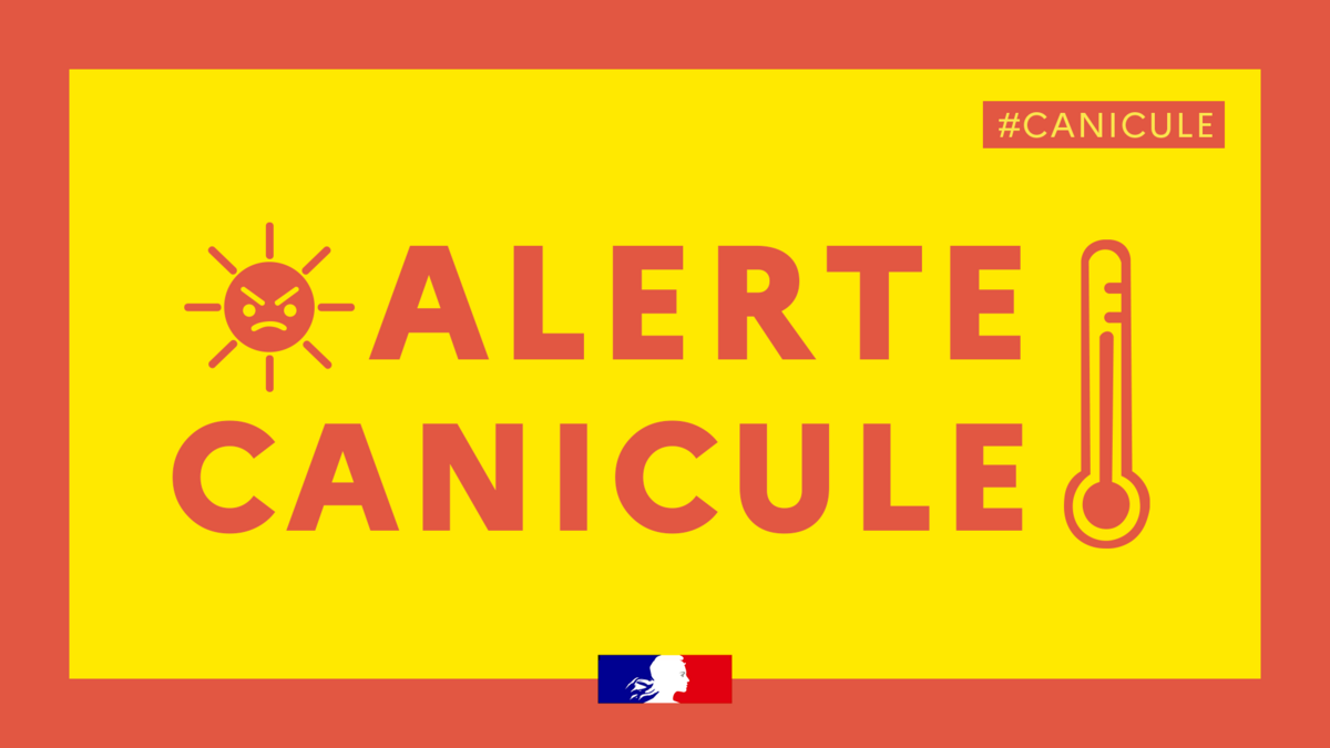 VIGILANCE ORANGE CANICULE