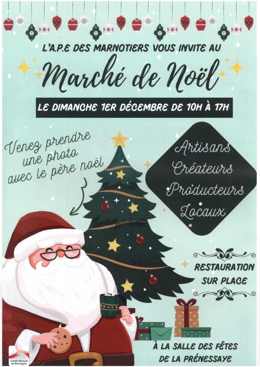 🎄Marché de Noël dimanche 1er décembre🎄