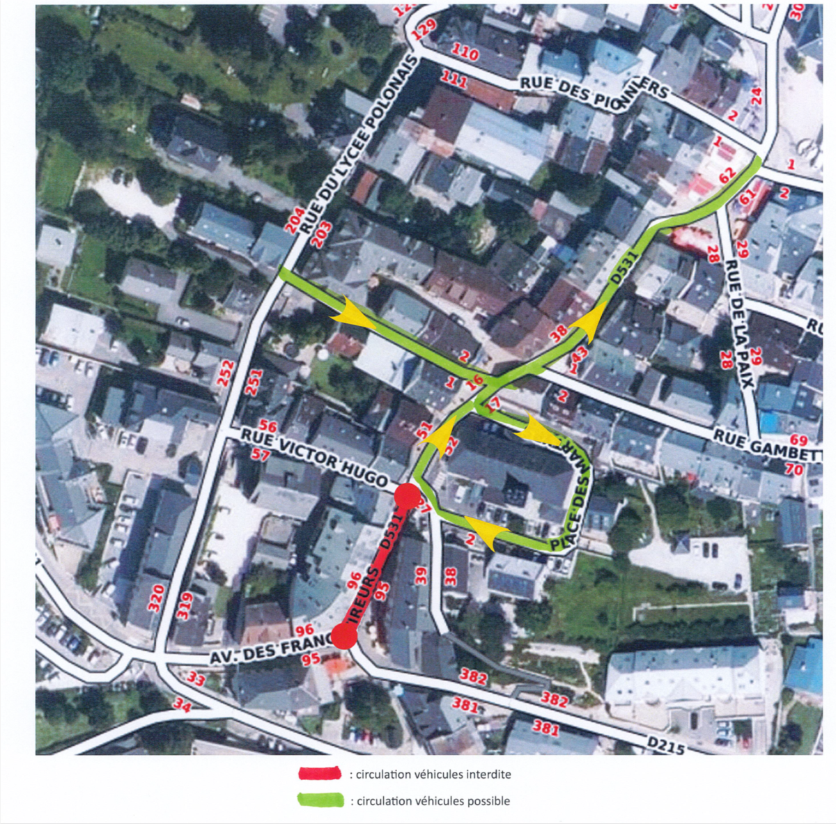 Informations Travaux Avenue des Francs-Tireurs